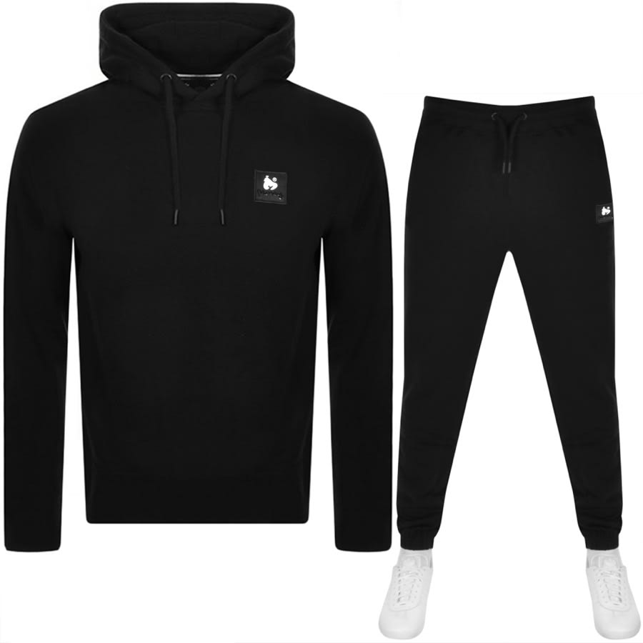 Alternative Image for ProductMoney Hooded Logo Tracksuit Black1